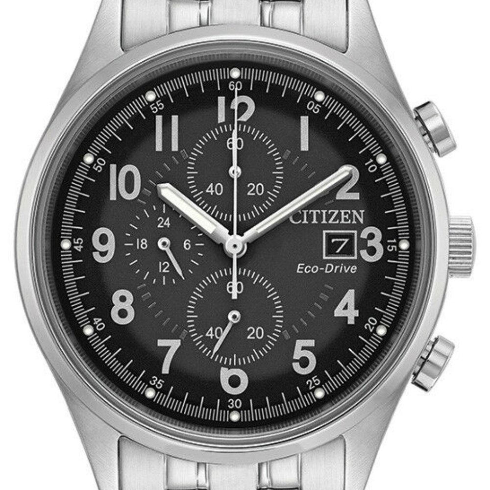 Citizen Eco Drive Chrono Watch w/ box - Picture 3 of 6